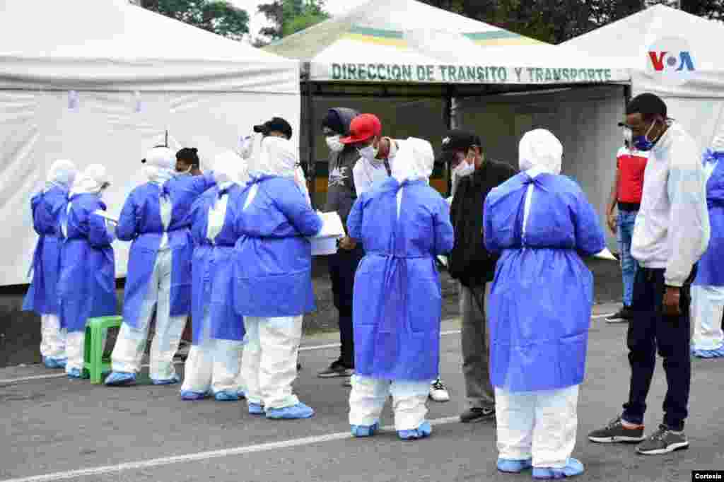 El gobierno local dispuso un operativo para la atención en salud y desinfección como medida preventiva para la COVID-19. 