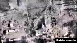 تصویر منتشر شده توسط ارتش اسرائیل از خسارات وارد شده به سایت اتمی اصفهان