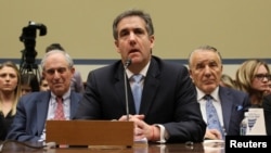 លោក Michael Cohen អតីត​មេធាវី​ផ្ទាល់​ខ្លួន​របស់​ប្រធានាធិបតី​អាមេរិក​លោក Donald Trump