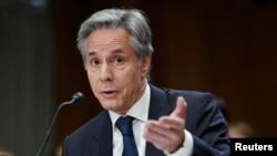 ԱՄՆ պետքարտուղար Էնթոնի Բլինքենը` ԱՄՆ Կոնգրեսի Ներկայացուցիչների պալատի արտաքին հարցերով հանձնաժողովի լսումներին, 22 մայիսի, 2024 թ.