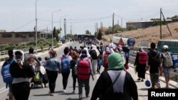 پناهجویان در یونان (عکس از آرشیف)