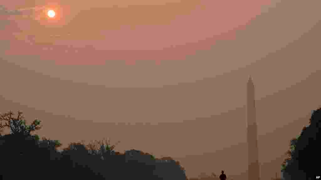 የሰደድ እሳቱ ጢስ በካናዳ እና በዩናይትድ ስቴትስ የጤና አደጋ ደቅኗል