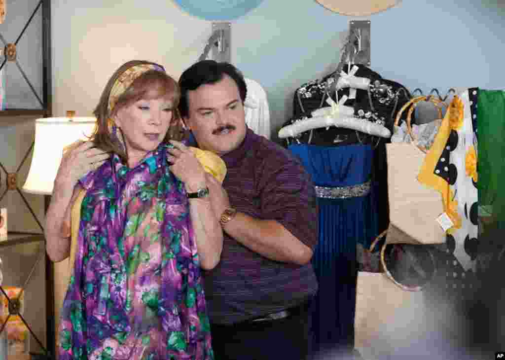Shirley MacLaine and Jack Black in a scene from "Bernie" (Photo courtesy Millennium Entertainment)