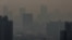 曼谷空气污染中的城市景观。(路透社：2025年1月24日)