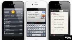 El iPhone 4S posee un procesador más rápido, una cámara más potente y responde a comandos de voz.