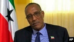 Rais wa Somaliland Muse Bihi Abdi, picha ya AP
