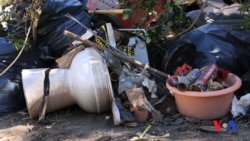 Xyustonni tozalayotgan noqonuniy muhojirlar