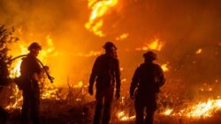 ကယ်လီဖိုးနီးယားတောမီး တိုးချဲ့ လောင်ကျွမ်းနေဆဲ
