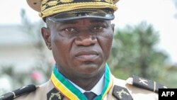 Le général Brice Oligui Nguema.