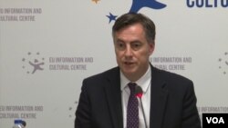 Predsednik odbora za spoljne poslove Evropskog parlamenta, Dejvid Mekalister. 