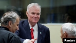 Ratko Mladić u haškoj sudnici