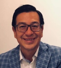 Fander Falconí, excanciller, autor del libro 'El fenómeno Trump: la bestia rubia'. [Foto: Cortesía]