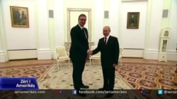 Vuçiç në Moskë para takimit në Shtëpinë e Bardhë
