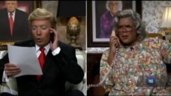 Політична сатира - невід’ємна частина американських вечірніх ток-шоу. Відео