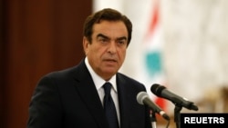 جورج قرداحی وزیر اطلاع‌رسانی لبنان - آرشیو