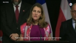 Grupo de Lima acepta a "gobierno legítimo" de Venezuela como miembro