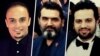 از راست: ساسان خسروی، سام خسروی، و حبیب حیدری، سه نوکیش مسیحی 
