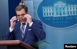 ARHIVA - Džon Kirbi na konferenciji za novinare u Beloj kući