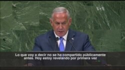 Netanyahu afirma que Irán tiene otro almacén atómico secreto