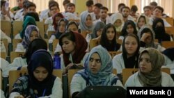 عکس آرشیف: صنف درسی دانشگاه طبی کابل