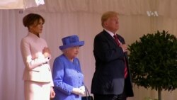 Trump: gala y protestas en Reino Unido