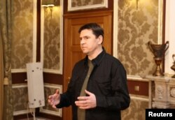 烏克蘭談判代表團團長米哈伊洛∙波多利亞克