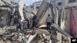 Rafah nakon izraelskog zračnog napada, 29. april 2024.