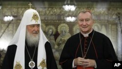 El Secretario de Estado del Vaticano Pietro Parolin, se reunió con Lavrov y también con el patriarca Cirilo de la Iglesia Ortodoxa Rusa.