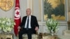 Le président tunisien Kais Saied à Tunis, le 25 décembre 2019.