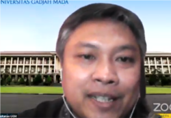 Description: Dosen dan peneliti sawit dari UGM, Hero Marhaento. (Foto: screenshot)