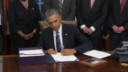 Obama Signs Trade Bill Banning Import of Slave-Labor Goods