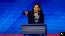 Kamala Haris se nakon prve demokratske debate kotirala kao favorit, ali joj je kasnije rejting opadao