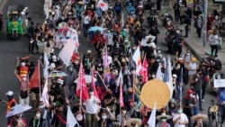 အာဏာသိမ်း ၁၅ နှစ်မြောက်နေ့ ဝန်ကြီးချုပ် Chan-o-cha နုတ်ထွက်ရေး ဘန်ကောက်မှာ ဆန္ဒပြ