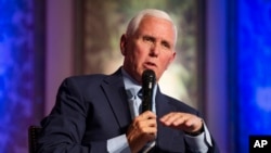 美國前副總統邁克·彭斯。(2023年10月3日)