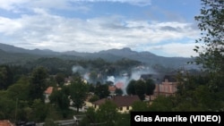 Suzavac u centru Cetinja 