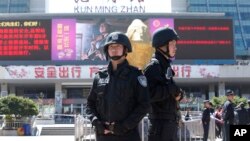 Kunmin temiryo'l vokzali, Yunnan viloyati, Xitoy