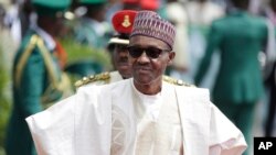 Sabon shugaban Najeriya, Muhammadu Buhari.