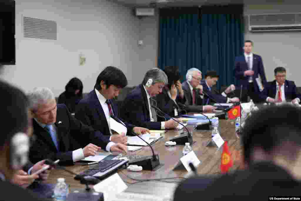 AQSh-Qirg'iziston yillik maslahat kengashi, Davlat departamenti, Vashington, 9-aprel, 2015