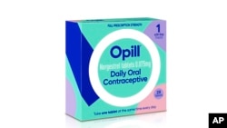 Ilustracija predloženog pakovanja za pilule Opil. (Foto: AP/Perrigo)
