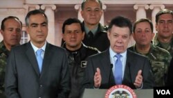 Pinzón advirtió que buscará desmantelar a los grupos armados ilegales y anunció un nuevo plan de lucha en un plazo de 60 días.