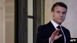 來自30多國的歐洲和北約國家軍事首長及官員3月11日參加在巴黎舉行的會議。法國總統馬克龍(圖)先前表示，這次會議是與北約軍事司令部密切協調舉行的。