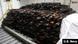 Makaman da sojojin Amurka suka kwace. Akwai kari a kasan labarin