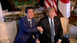 Візит прем’єр-міністра Японії до США: про що Трамп говорив з Сіндзо Абе? Відео