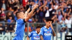 série A italienne entre FC Empoli et FC Torino au stade Carlo Castellani, à Empoli, Italie, 15 mai 2016