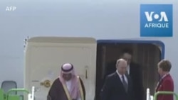 Vladimir Poutine est arrivé à Ryad pour rencontrer le roi Salmane
