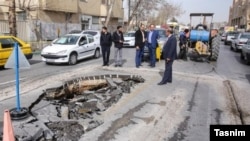 فرونشست زمین در تهران - آرشیو