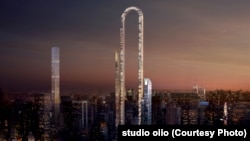 Дизайн хмарочоса "Велика дуга" від студії "Oiio"