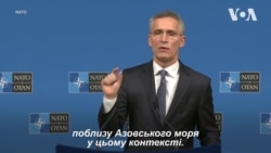Відповідь генсека НАТО російському журналісту. Відео