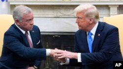 ABD Başkanı Trump ve Ürdün Kralı Abdullah Beyaz Saray’da görüştü.