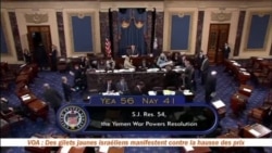 Le Sénat américain: signal fort et historique à l’Arabie saoudite